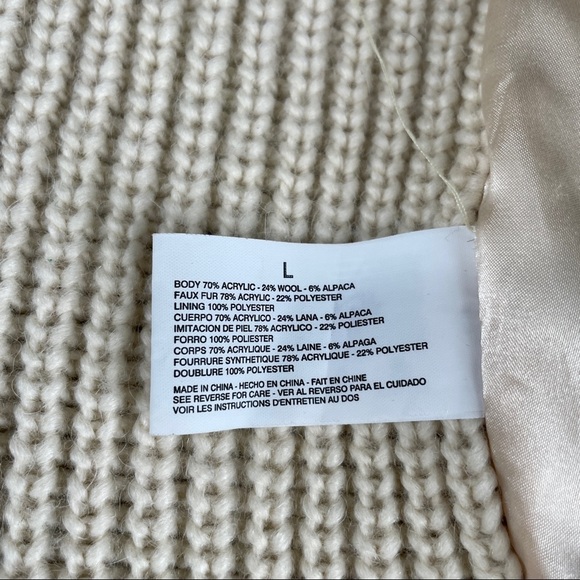 Nine WEST Vintage American Jeans Hunted Vest - Tan/Beige - LG - Picture 7 of 8